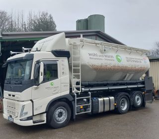 LKW Flotte EC Bioenergie Heidelberg