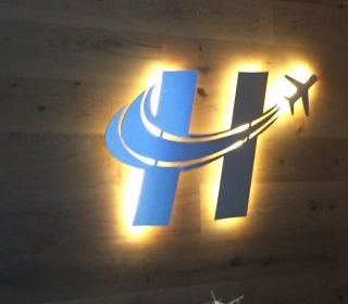 Profilbuchstaben mit LED hinterleuchtet