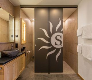 Folierung Duschen Gästehaus Sonnenwirth 