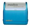 Modico 3 Stempel metallicblau
