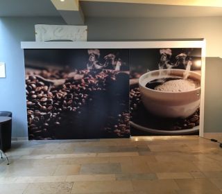 Folierung Eingangstüren Kur Bad Rappenau