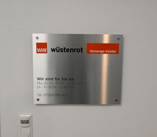 Leitsystemschilder &Auml;rztehaus Bad Rappenau