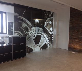 Folierung Geschäftsräume 