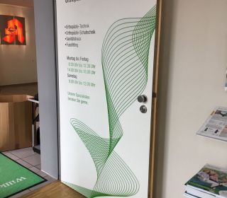 Folierung Eingangsüre