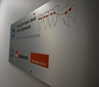 Leitsystemschilder &Auml;rztehaus Bad Rappenau