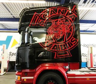 LKW Beschriftung Scania