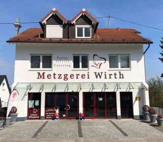 Fassaden-Bemalung Metzgerei Wirth Biberach
