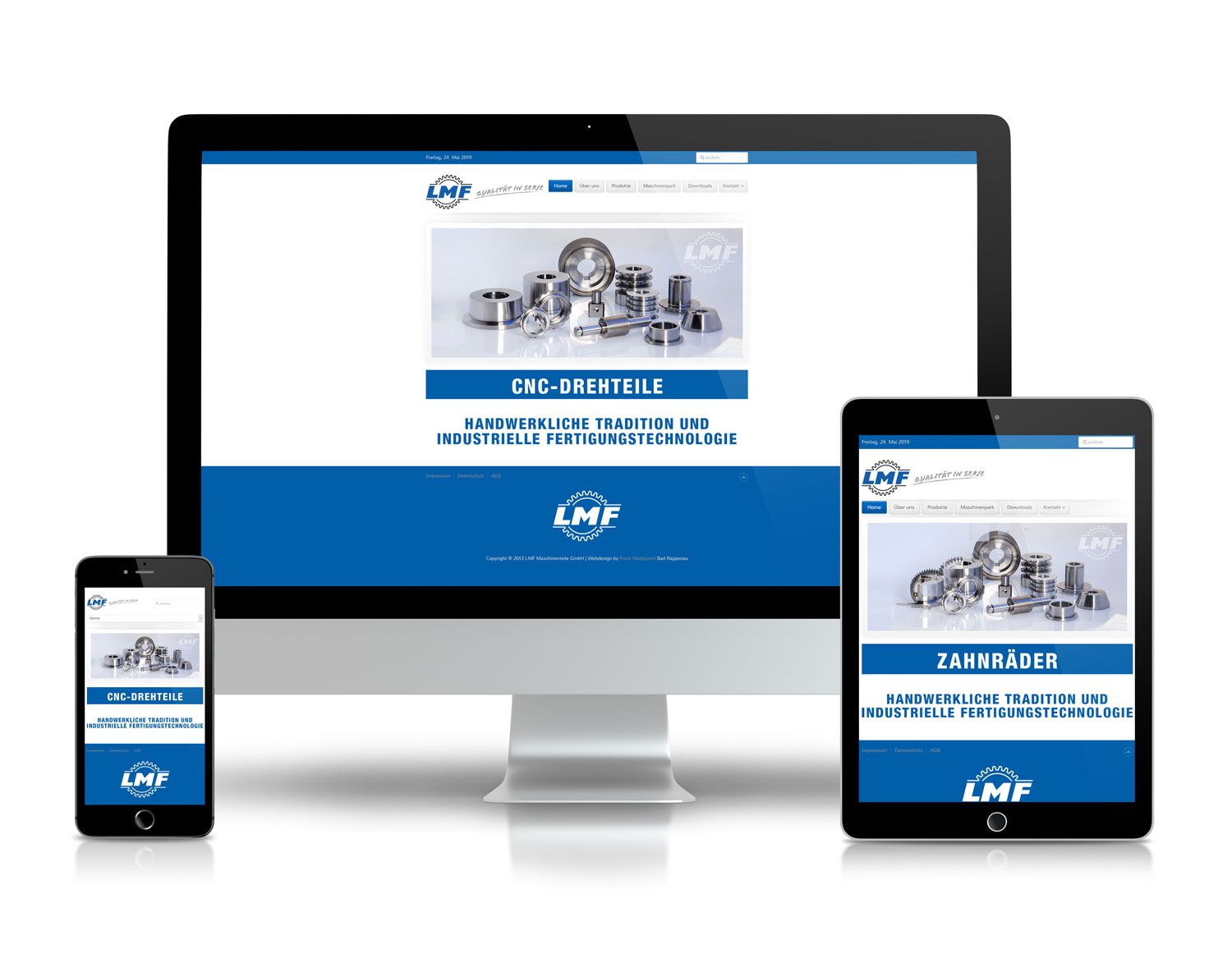 Homepage LMF Maschinenbau